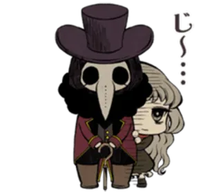 Lost Smile/Heart and Strange Circus telegram stickers
