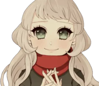 ☺️ f605592f Anime, Gadis, Kawaii, Lucu, Potret, Kartun telegram sticker