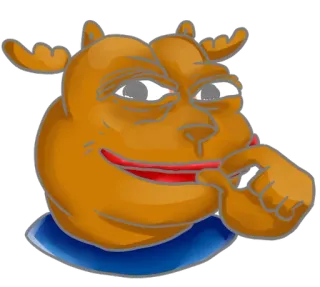 😏 6ac0821c 表情包, 悲伤蛙, 卡通, 网络迷因 whatsapp sticker