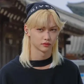 🖤 51426f4c Felix kpop, ผมบลอนด์, เกาหลี, ไอดอล, นักร้อง telegram sticker