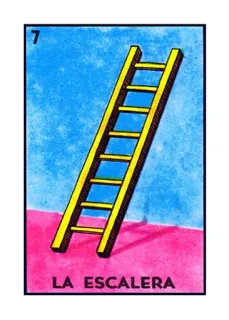 ↕️ 52eafdce LA ESCALERA La Escalera, ladder, loteria telegram sticker