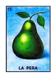 🍐 5a2003d1 15
LA PERA la pera, pear, fruit, spanish, loteria, card game telegram sticker