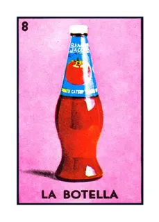 🍾 b481b3d8 LA BOTELLA bottle, ketchup, spanish, la botella telegram sticker