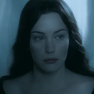 💍 79d50c60 Arwen Lord of the Rings Arwen, Il Signore degli Anelli, Liv Tyler, elfo, fantasy telegram sticker