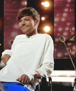 💲 857acb19 Louis Tomlinson Louis Tomlinson, singer, celebrity, one direction telegram sticker