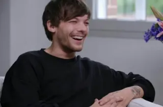 ⚓️ 87f3dff0 Louis Tomlinson musician, singer, celebrity, portrait, male telegram sticker