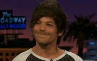 ☯ f69ad065 Louis Tomlinson person, singer, male, celebrity telegram sticker