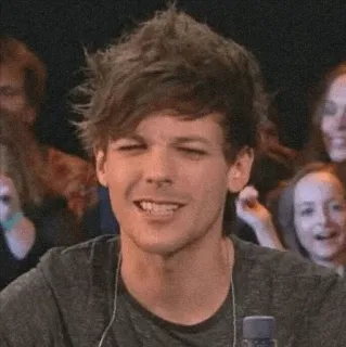 ⚽ cf341357 Louis Tomlinson Louis Tomlinson, cantor, One Direction, celebridade, pessoa, retrato telegram sticker