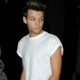 🥀 253226f3 Louis Tomlinson personne, célébrité, chanteur, homme, portrait, one direction telegram sticker