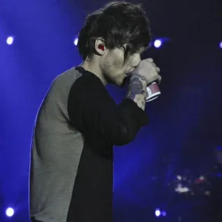 🥀 69d702aa Louis Tomlinson musicien, chanteur, célébrité, pop star telegram sticker