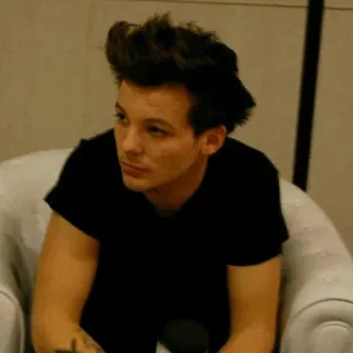 🥀 b915e607 Louis Tomlinson célébrité, portrait, chanteur, homme, musique, one direction, garçon telegram sticker