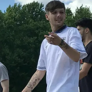 🌶 156bc869 Louis Tomlinson selebriti, penyanyi, One Direction, Louis Tomlinson whatsapp sticker