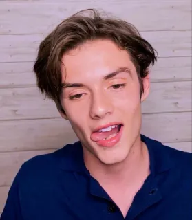 🎲 0490064e man, handsome, boy, male, young adult, face whatsapp sticker