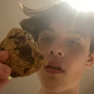 🎲 275d298a cookie, food, portrait, teen, boy, sweet whatsapp sticker