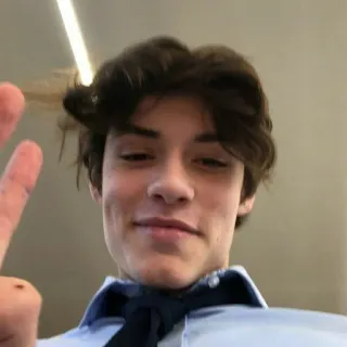 🎲 441f313d person, portrait, selfie, man, gesture, happy whatsapp sticker