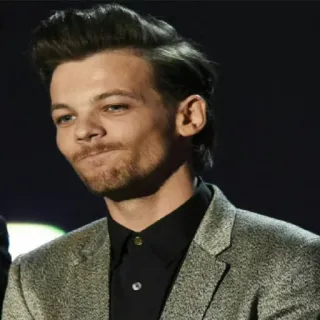 🖤 37948633 Louis Tomlinson ルイ・トムリンソン, 歌手, 有名人, ポートレート telegram sticker