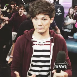 👎 551d3d70 MUCH người, chân dung, micrô, phỏng vấn, nam whatsapp sticker