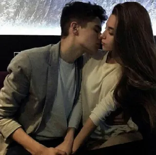 ❤️ eabc89a6 คู่รัก, จูบ, ความรัก, ความรัก, ความรักใคร่ telegram sticker