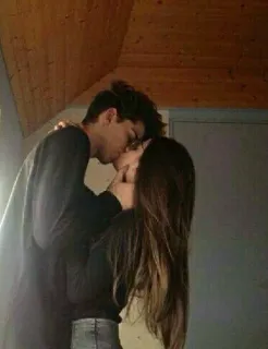 ❤️ f8c37497 จูบ, คู่รัก, ความรัก, ความรักใคร่, รัก telegram sticker