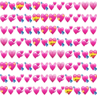 💖 5e0087c8 hati, cinta, emoji, hati-hati, imut, merah muda, pola whatsapp sticker