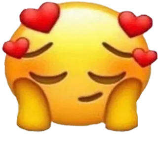 ❤️ 7fc16b28 emoji, hati, cinta, sayang, imut whatsapp sticker