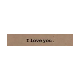 ❤️ a9c196f5 I love you. cinta, pesan, teks, romantis whatsapp sticker