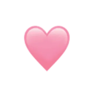 ❤️ e36924d1 hati, cinta, merah muda, emoji, lucu whatsapp sticker