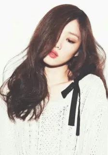 ⚜ 0da25748 女性, ポートレート, ファッション, 美容, セーター telegram sticker