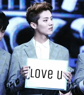 🖤 36afcb8f Love u amour, mignon, message, affection, expression, gens telegram sticker