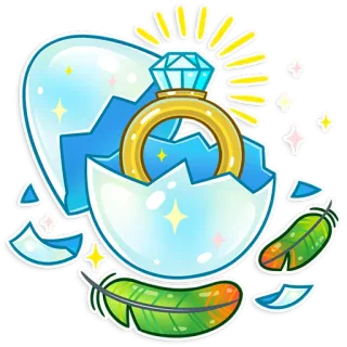 Love Bird telegram stickers