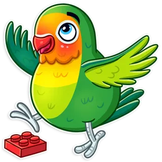 Love Bird telegram stickers