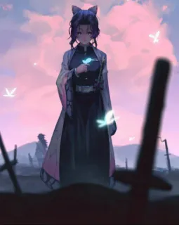 Demon Slayer @animestickerchannel whatsapp stickers