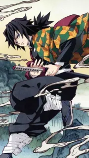 Demon Slayer @animestickerchannel whatsapp stickers