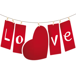 😍 7e6b6b45 LOVE cinta, hati, hari valentine, romansa, hubungan telegram sticker