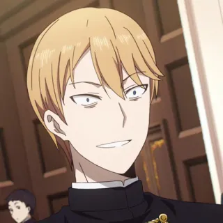 💛 1dc1b999 Miyuki Shirogane Kaguya-sama: Love Is War Anime, Kaguya-sama, Miyuki Shirogane, Personaggio, Ritratto, Animazione Giapponese telegram sticker