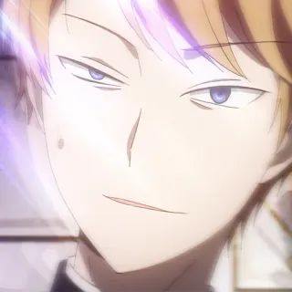 🥴 2f324288 애니메이션, 남성, 진지한, 인물 사진, 캐릭터, 만화 whatsapp sticker