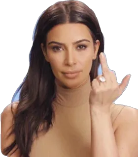 🖕 6e7f5c50 doigt d'honneur, offensant, geste, femme, main whatsapp sticker