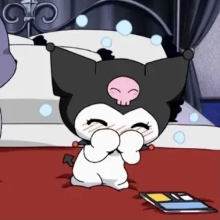 💕 2da7bc58 Kuromi Kuromi, Sanrio, Anime, Kawaii, Fofo telegram sticker