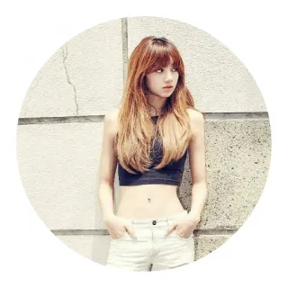 ❤️ 21940ef2 donna, top corto, shorts, abbigliamento casual, moda telegram sticker