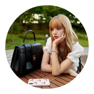 ❤️ b1ea9691 Lisa Lisa, donna, K-pop, cantante, Blackpink, Idol telegram sticker