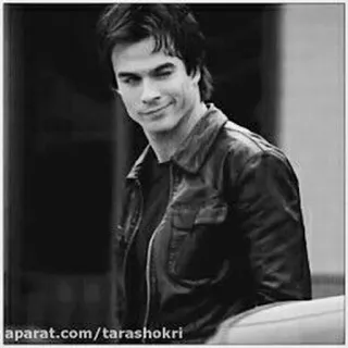 © ad0ecd7b aparat.com/tarashokri uomo, ritratto, giubbotto di pelle, attore whatsapp sticker