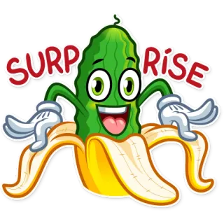 Lovely Banana telegram stickers