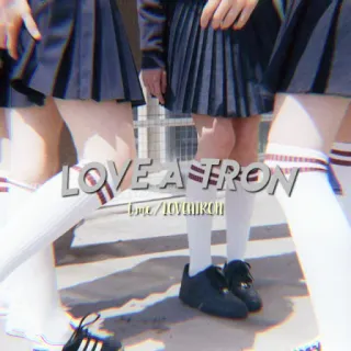 ⚠️ f5d3d4a8 LOVE A TRON byre/LOVERON kpop, musik, girlgroup, rock, beine, süß, uniform whatsapp sticker