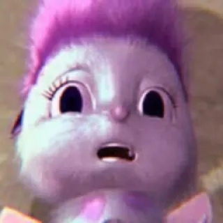 🧚‍♀️ 13468422 Bibble Fairytopia Биббл, Фейритопия, мультфильм, мультик, милый, фиолетовый, персонаж whatsapp sticker