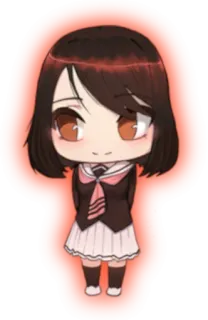 😁 2a281cc5 จิบิ, ผู้หญิง, อนิเมะ, มังงะ, ชุดนักเรียน, การ์ตูน, น่ารัก telegram sticker