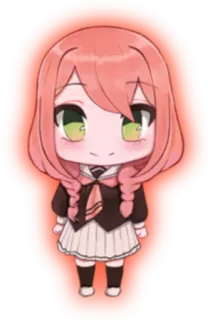 😄 cbd0ae48 จิบิ, อนิเมะ, ผู้หญิง, น่ารัก, คาวาอิ, การ์ตูน, ตัวละคร, ผมสีชมพู telegram sticker