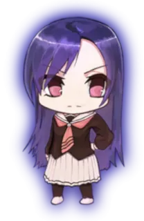 😤 d11e5c80 จิบิ, อนิเมะ, ชุดนักเรียน, ผู้หญิง, น่ารัก, มังงะ telegram sticker