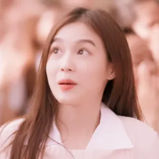 🦢 8a26232e mujer, chica, retrato, cara, asiática, linda, bonita whatsapp sticker