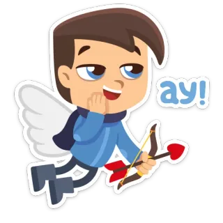 Влюблённые · @rugram telegram stickers