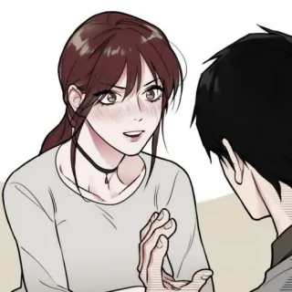 ✖️ f1d247af Anime, Manga, Romans, Para, Kreskówka telegram sticker